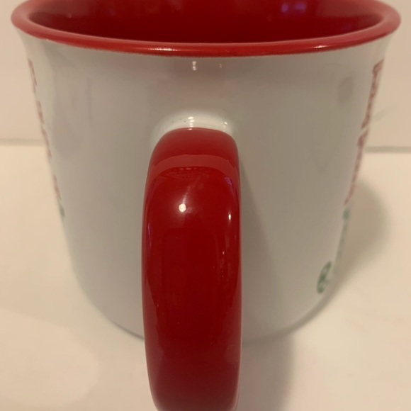 Peanuts Snoopy Holiday Ceramic Mug PEACE, LOVE,JOY - Picture 5 of 7